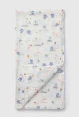 LouLou Lollipop Single Swaddle - Mini Mathletes