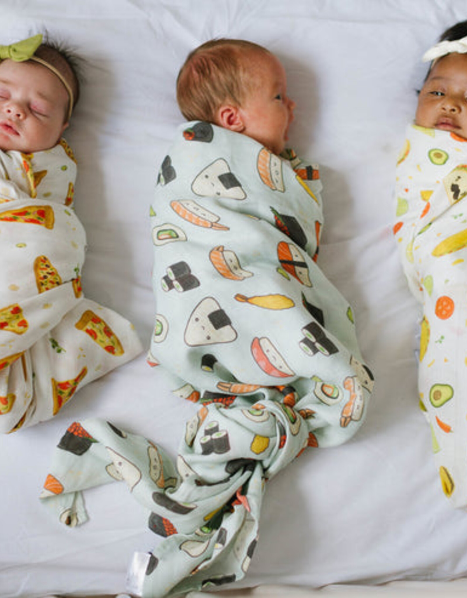 LouLou Lollipop Single Swaddle - Sushi