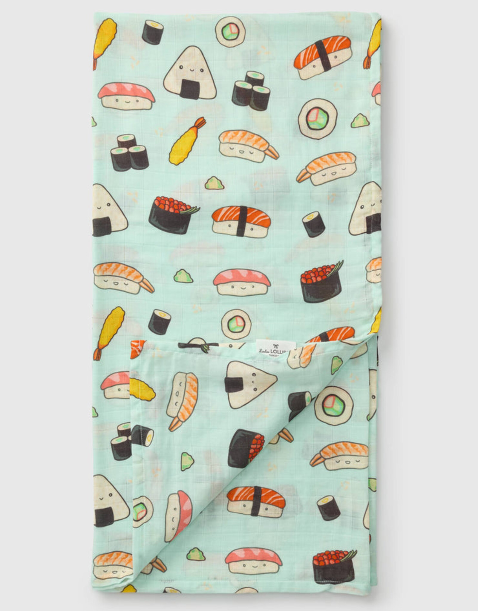 LouLou Lollipop Single Swaddle - Sushi