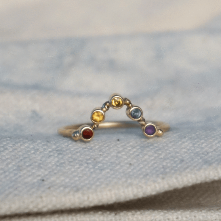 OXBOW RAINBOW RING