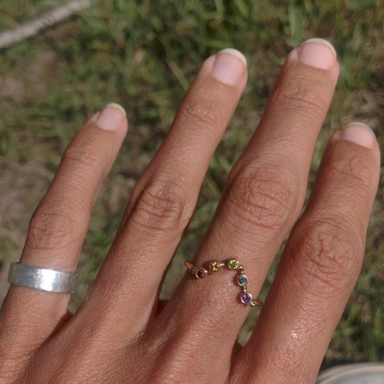 OXBOW RAINBOW RING