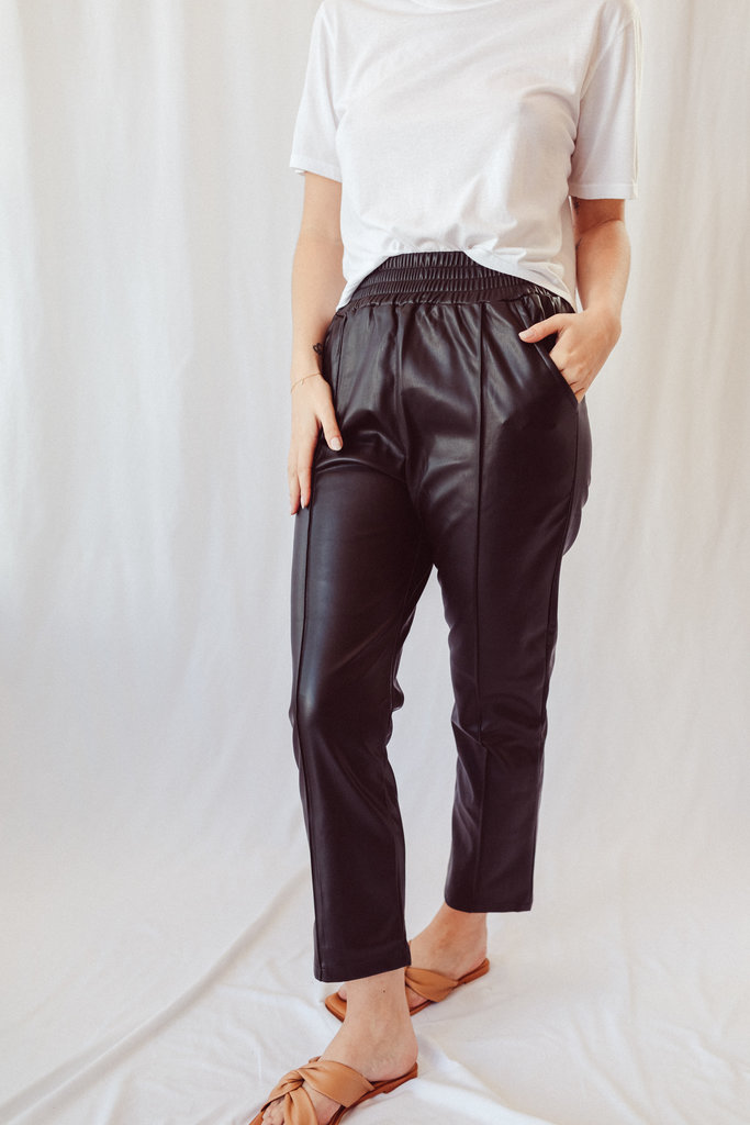 LBLC THE LABEL MILLA VEGAN HIGH WAIST TROUSER