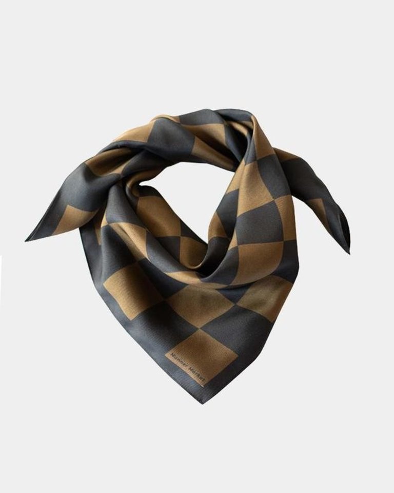 MANNER MARKET KELLY CHECKERED SCARF