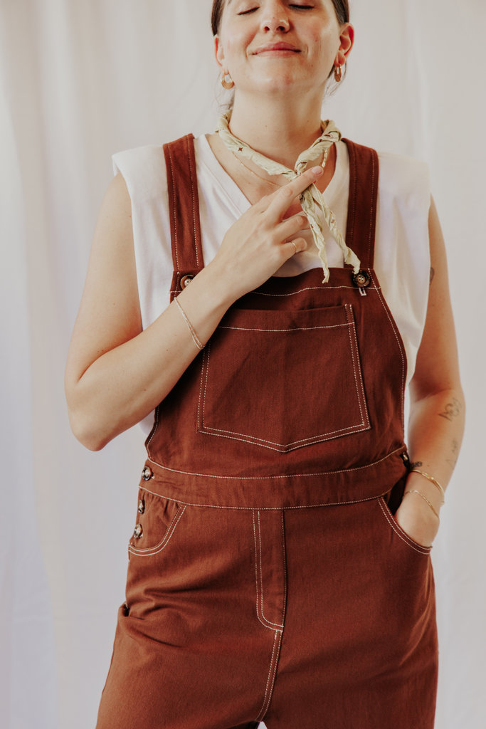 FRNCH TALLY WOVEN OVERALL