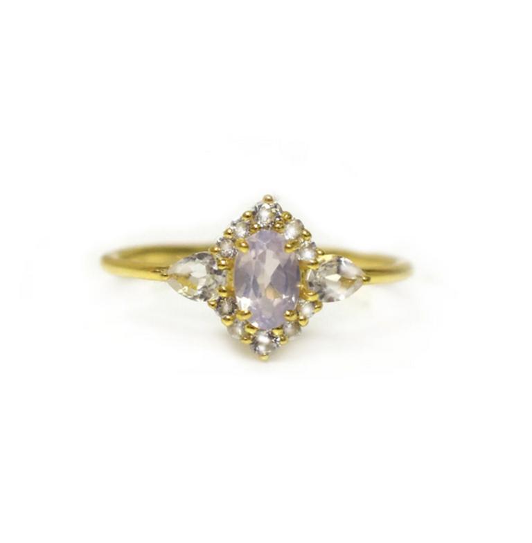 LA KAISER LILAC DELILAH RING