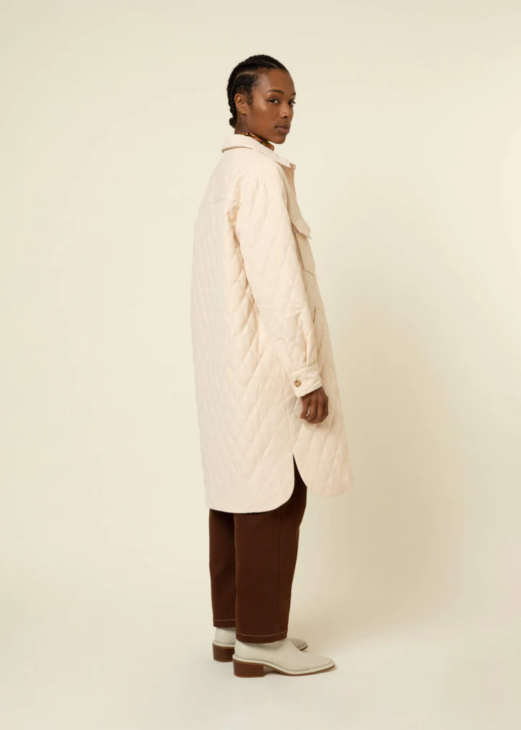 FRNCH VIOLAINE WOVEN COAT