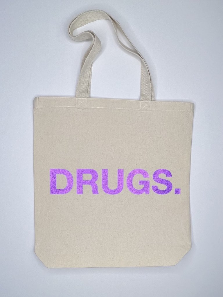 UNSWEETENED DRUGS TOTE