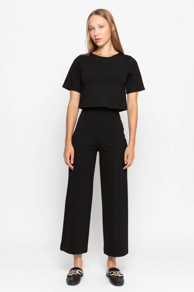 RIPLEY RADER PONTE KNIT STRAIGHT LEG ANKLE PANT