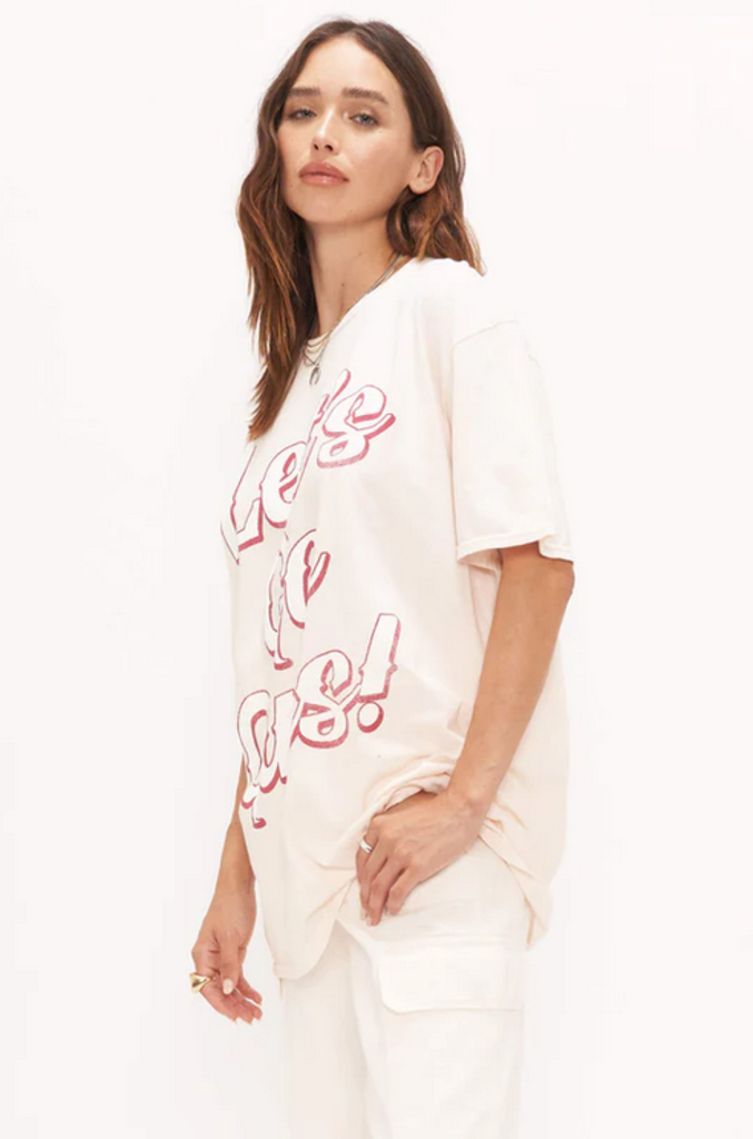 PROJECT SOCIAL T LET'S GO GIRLS RELAXED TEE