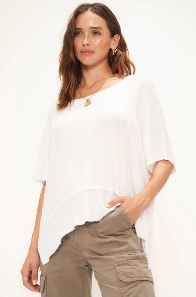 PROJECT SOCIAL T DALETTE SCOOP RIB TEE