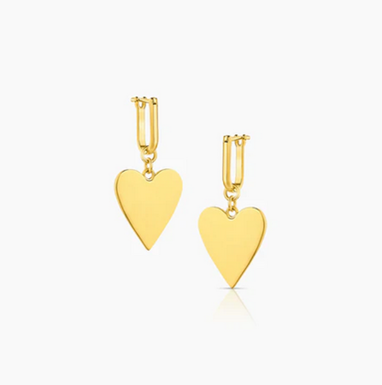 THATCH AMAYA HEART EARRINGS