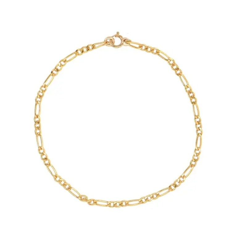 OFINA JEWELRY FIGARO CHAIN LINK BRACELET