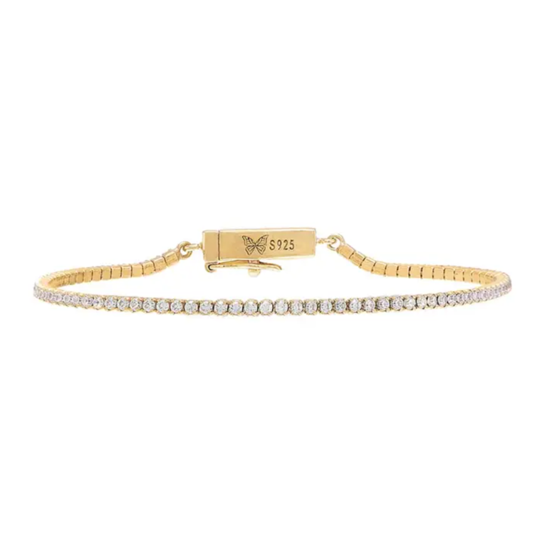 ADINA EDEN CLASSIC THIN TENNIS BRACELET