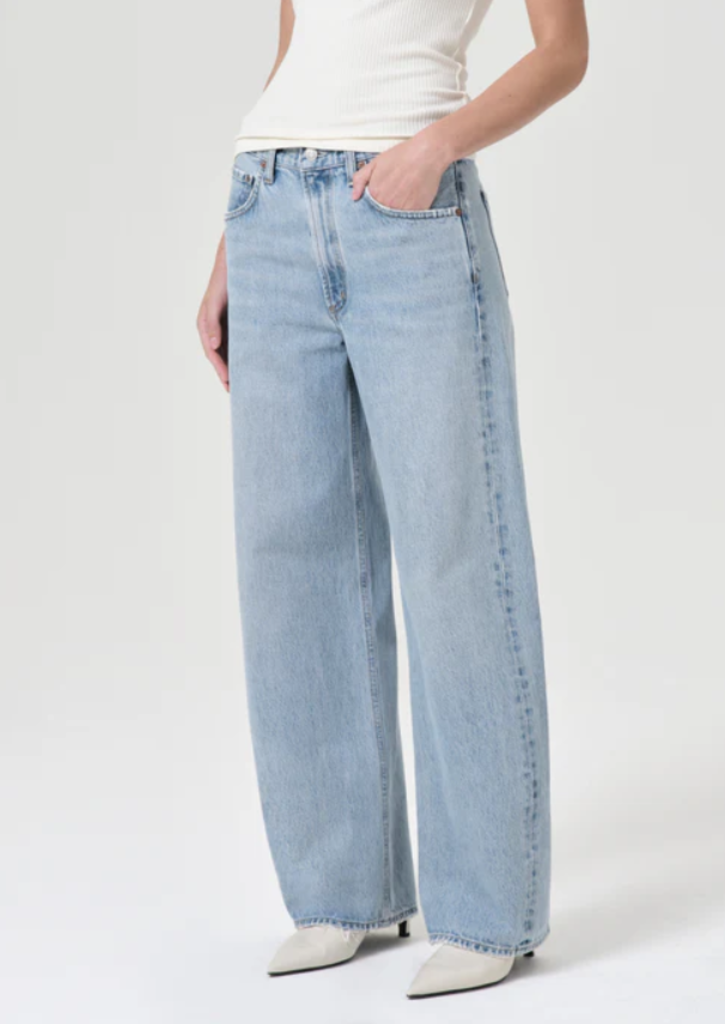 AGOLDE LOW CURVE JEAN