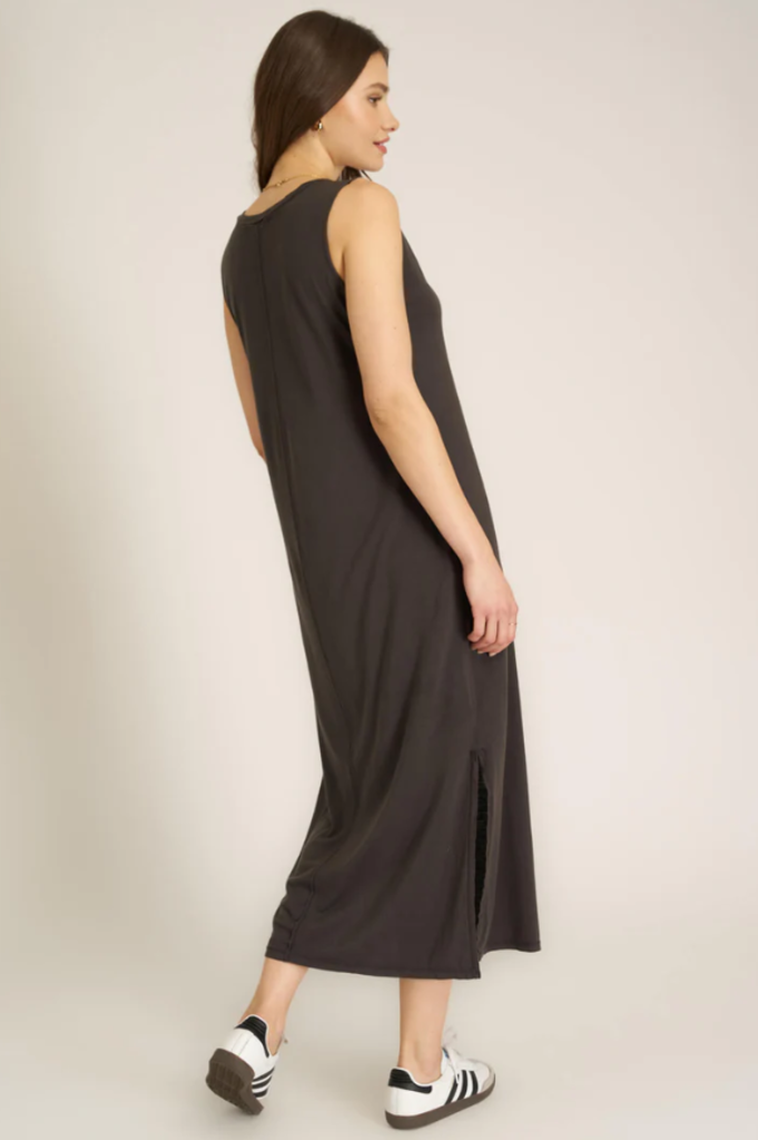 PROJECT SOCIAL T VENTURA NOTCH NECK DRESS