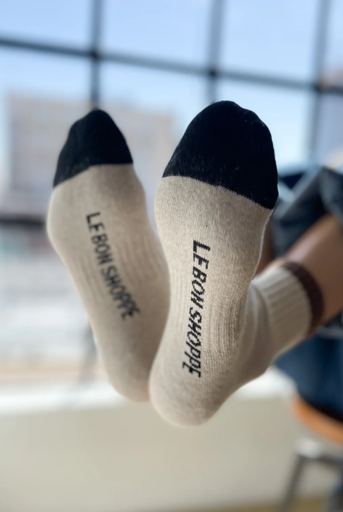 LE BON SHOPPE COLORBLOCK GIRLFRIEND SOCK