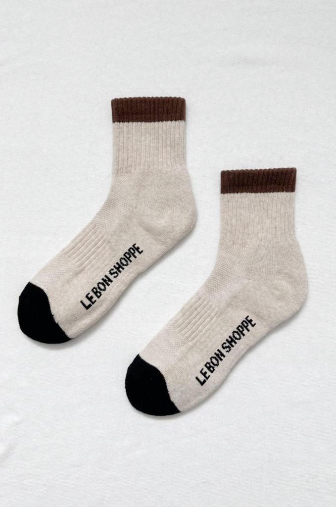 LE BON SHOPPE COLORBLOCK GIRLFRIEND SOCK