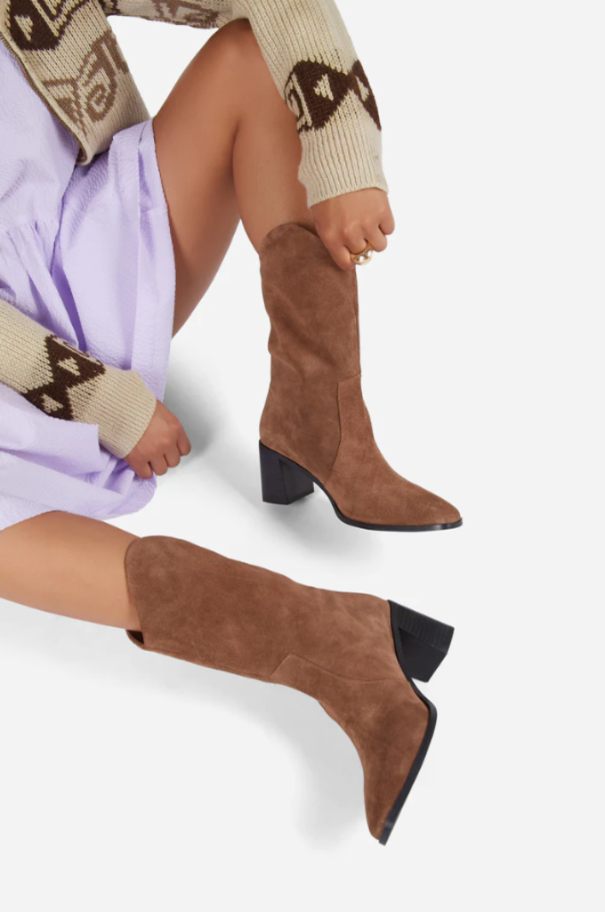 INTENTIONALLY BLANK WORTH HEELED BOOT