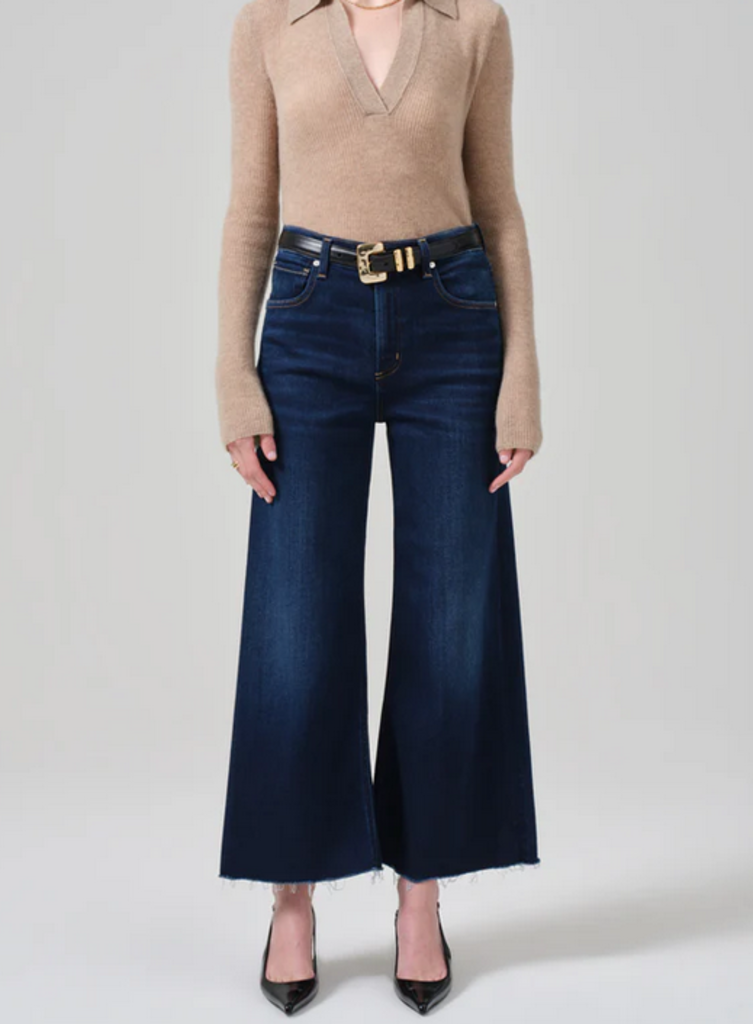 CITIZENS OF HUMANITY LYRA WIDE LEG CROP