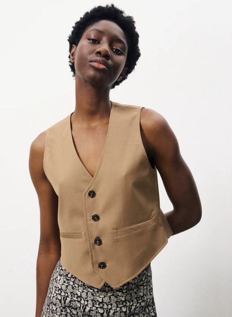 FRNCH ALIX SUIT VEST
