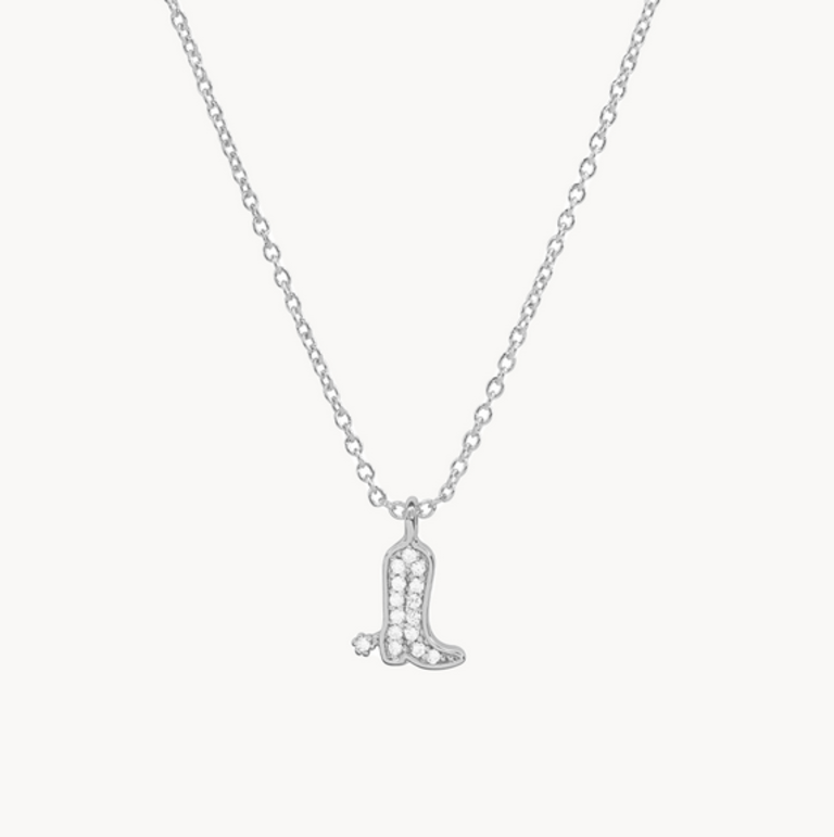 SB WESTERN BOOT NECKLACE