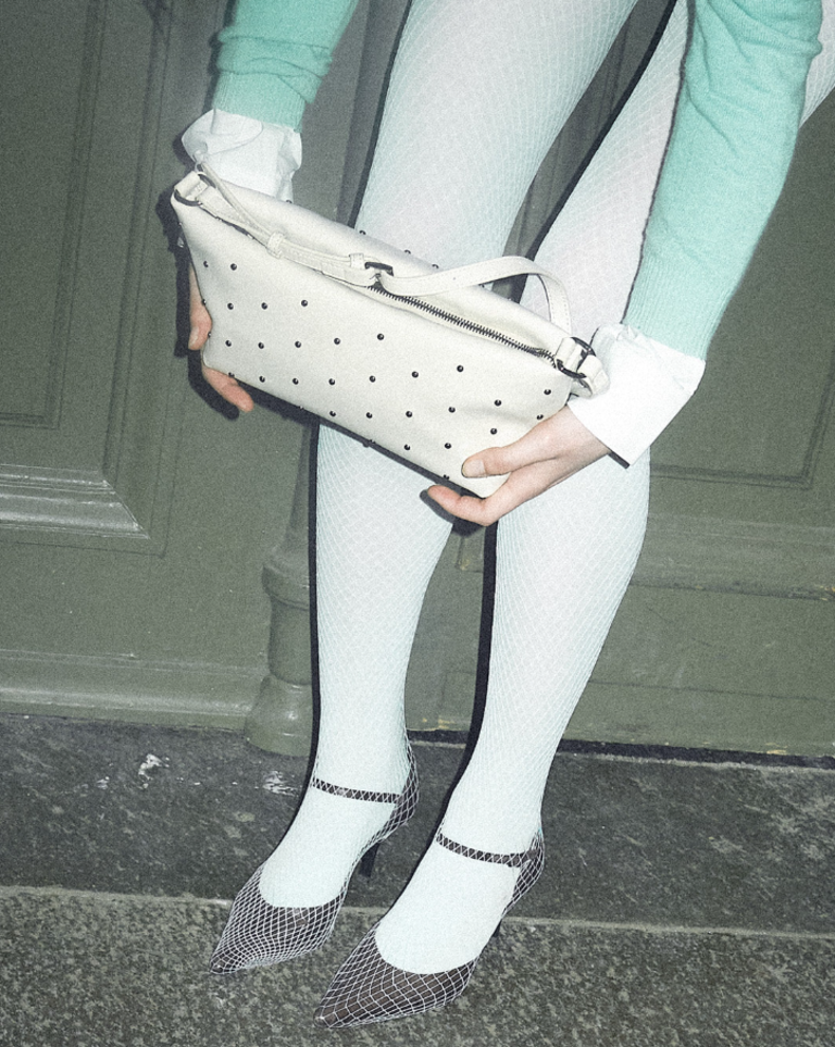 HVISK GIL STUDDED BAG