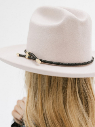 GIGI PIP BRAIDED WRAP HAT BAND