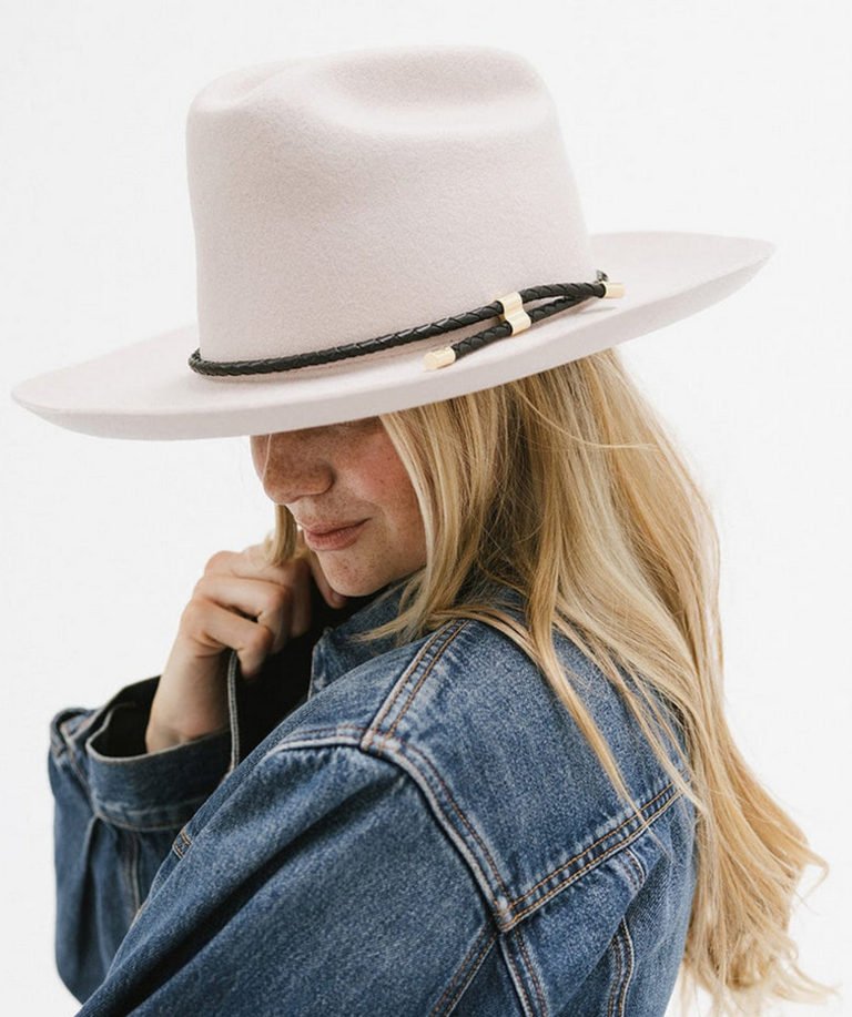 GIGI PIP BRAIDED WRAP HAT BAND
