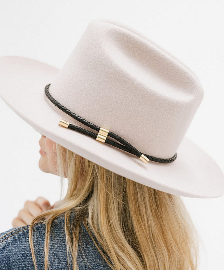 GIGI PIP BRAIDED WRAP HAT BAND