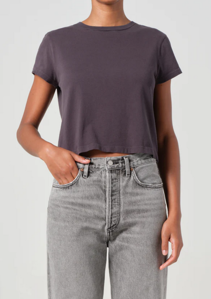 AGOLDE ADINE SHRUNKEN TEE