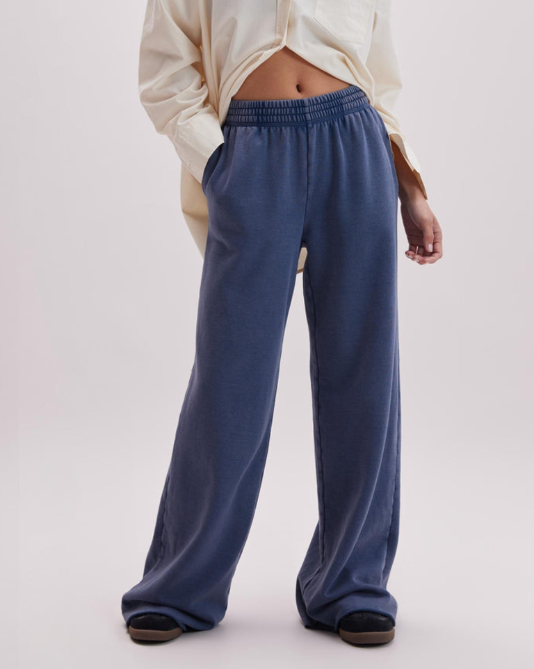 RICHERPOORER RECYCLED FLEECE WIDE LEG PANT
