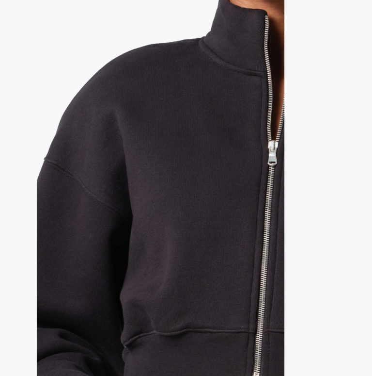 AGOLDE ASTA ZIP SWEATSHIRT