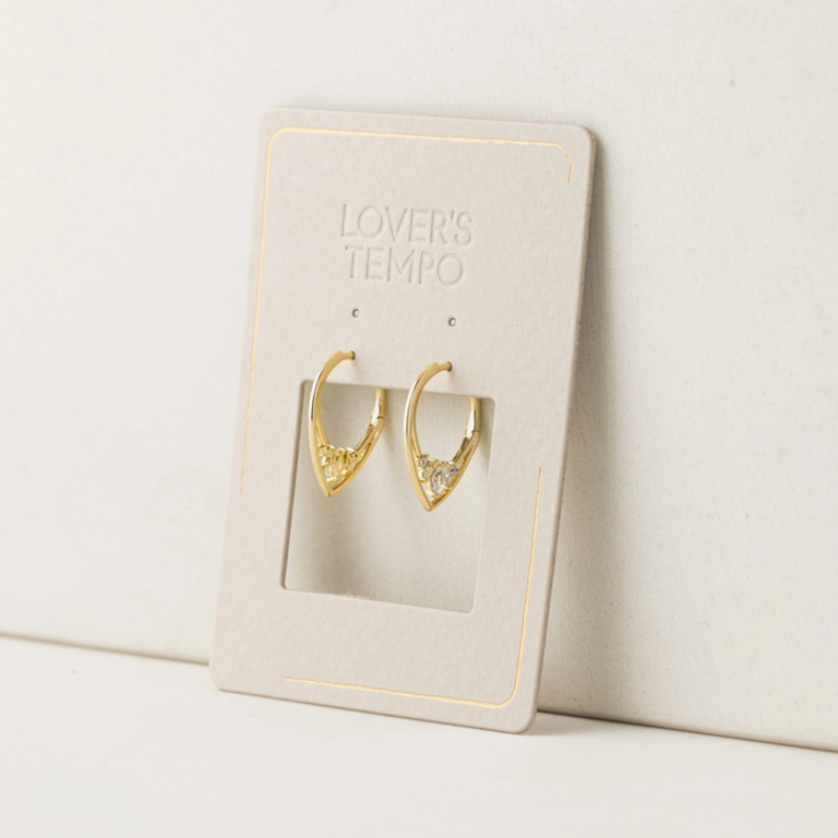 LOVER'S TEMPO ARIA HOOP EARRINGS