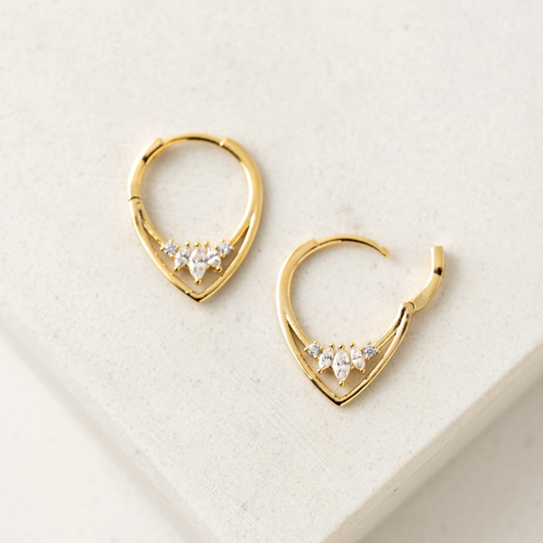 LOVER'S TEMPO ARIA HOOP EARRINGS