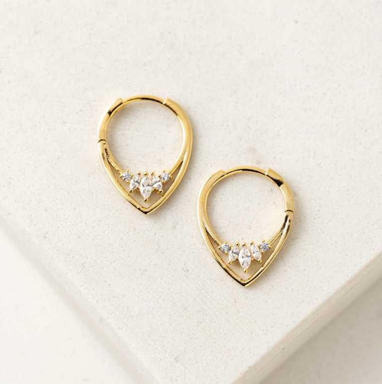 LOVER'S TEMPO ARIA HOOP EARRINGS