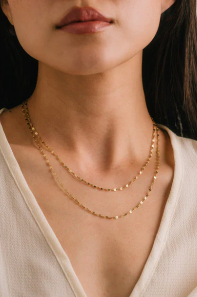 LOVER'S TEMPO RAY LAYERED NECKLACE