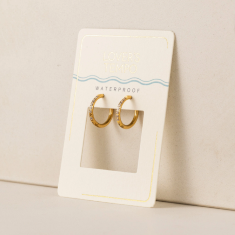 LOVER'S TEMPO EVIE HOOPS