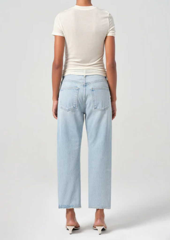 AGOLDE 90'S CROP MID RISE STRAIGHT