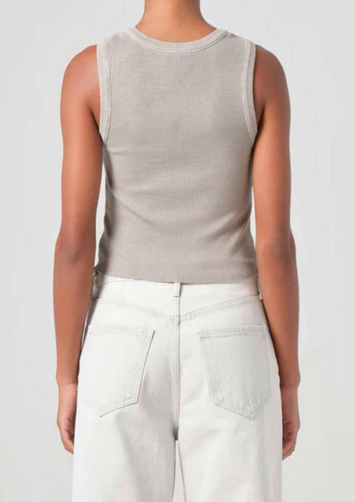 AGOLDE SHRUNKEN POPPY TANK