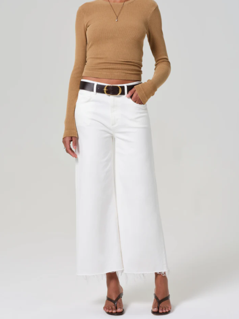 CITIZENS OF HUMANITY LYRA WIDE LEG CROP
