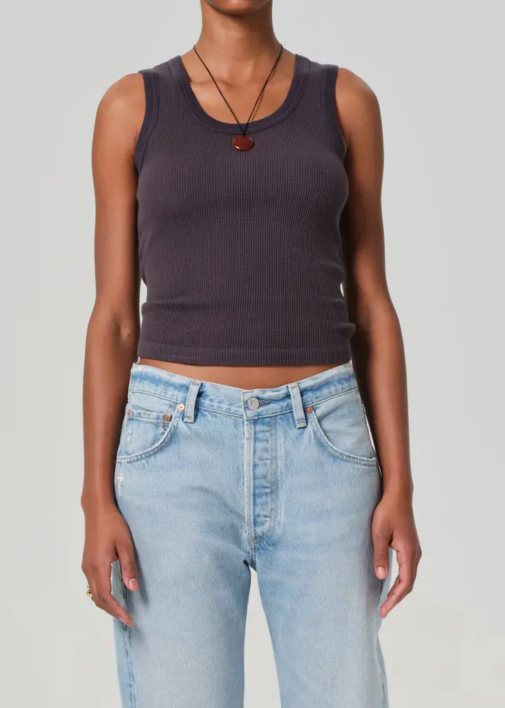 CITIZENS OF HUMANITY INEZ WAFFLE TANK