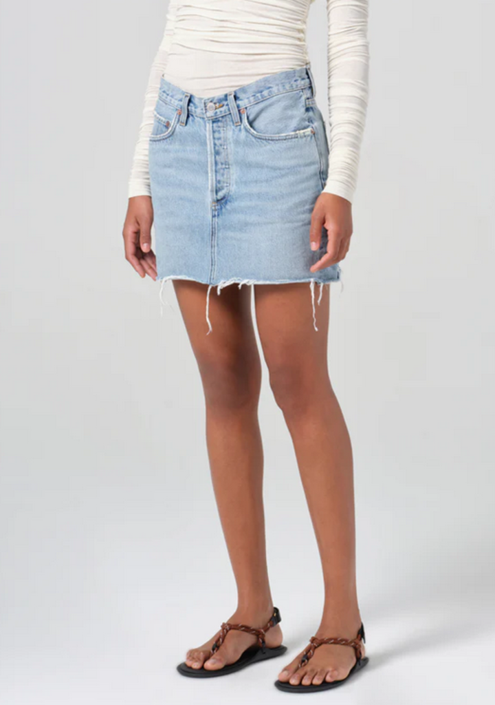AGOLDE V-WAIST MINI