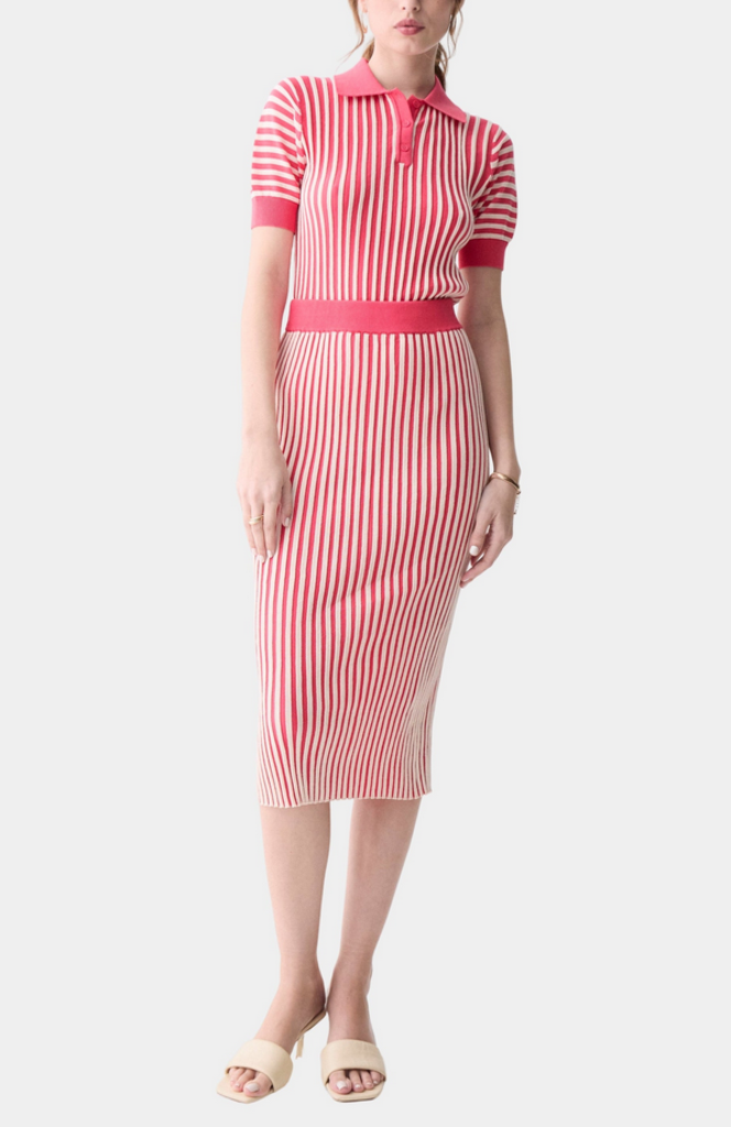 DELUC AMARANTE KNIT SKIRT