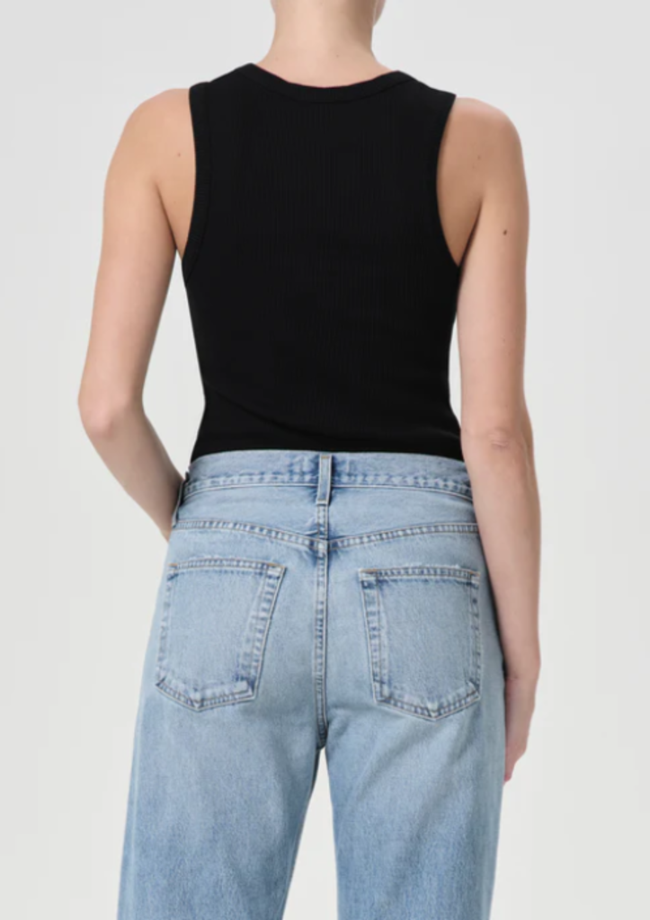 AGOLDE SHRUNKEN POPPY TANK
