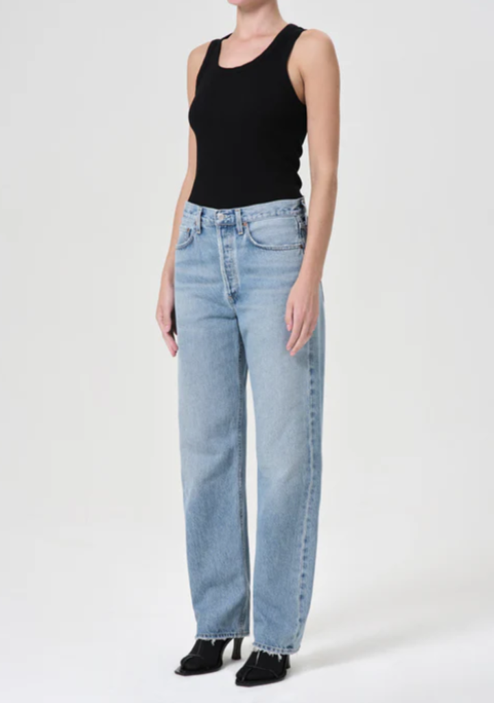 AGOLDE SHRUNKEN POPPY TANK