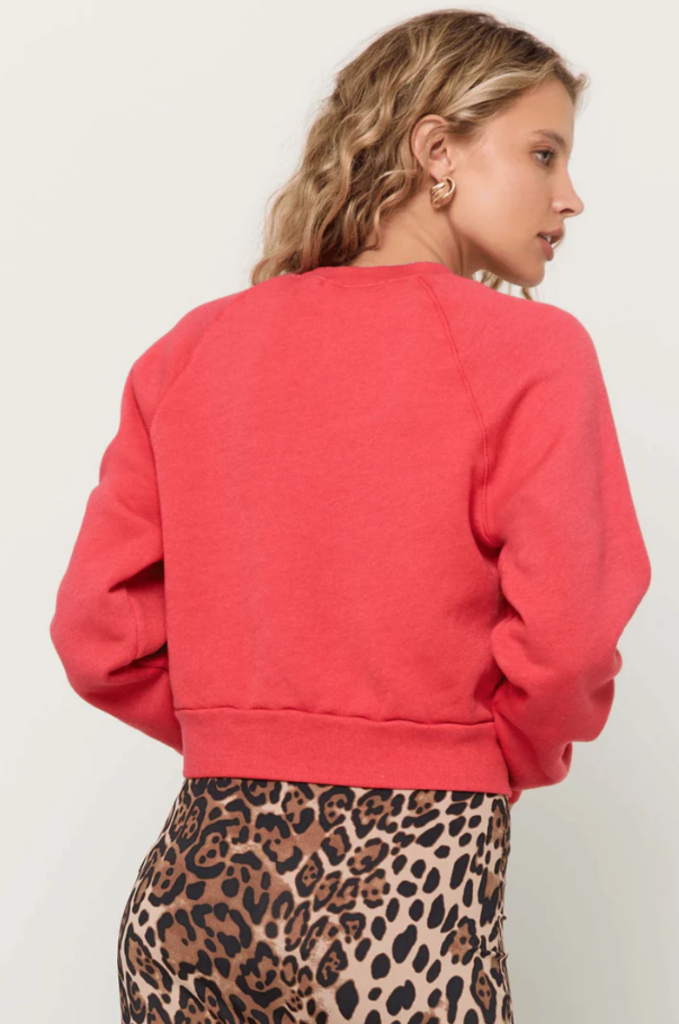 PROJECT SOCIAL T FELIN DE PARIS SHRUNKEN SWEATSHIRT