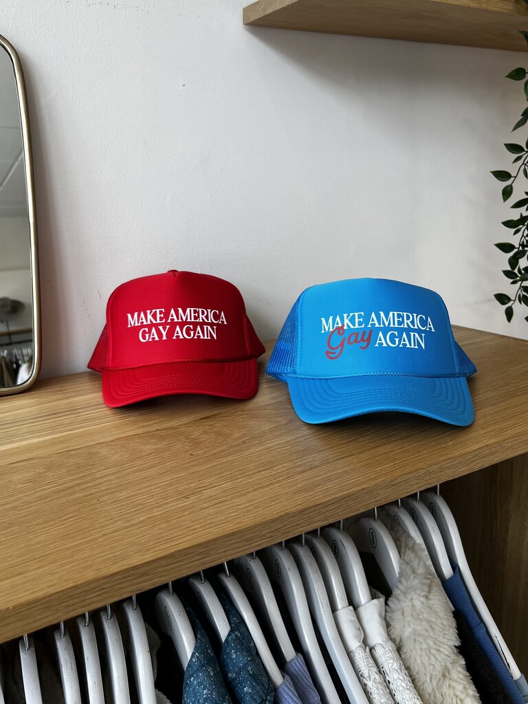 RAW AND REBELLIOUS GAY TRUCKER HAT