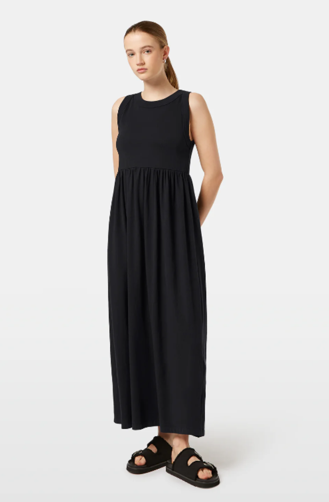 SCOTCH & SODA NELL JERSEY MIDI DRESS