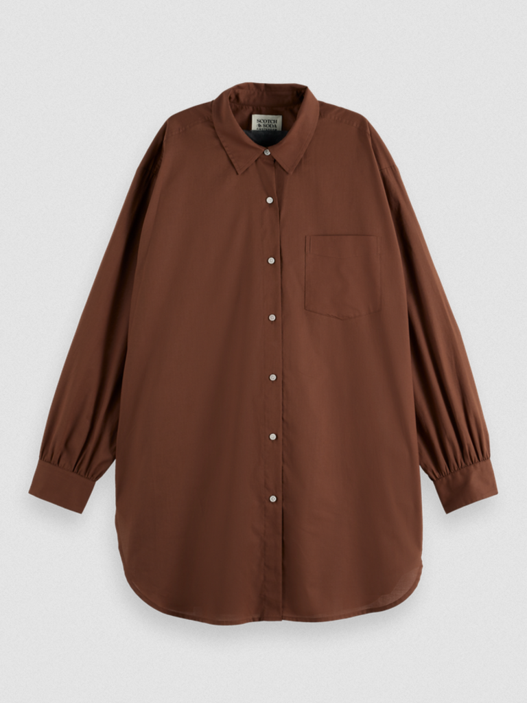 SCOTCH & SODA MONTANA OVERSIZED BUTTON UP