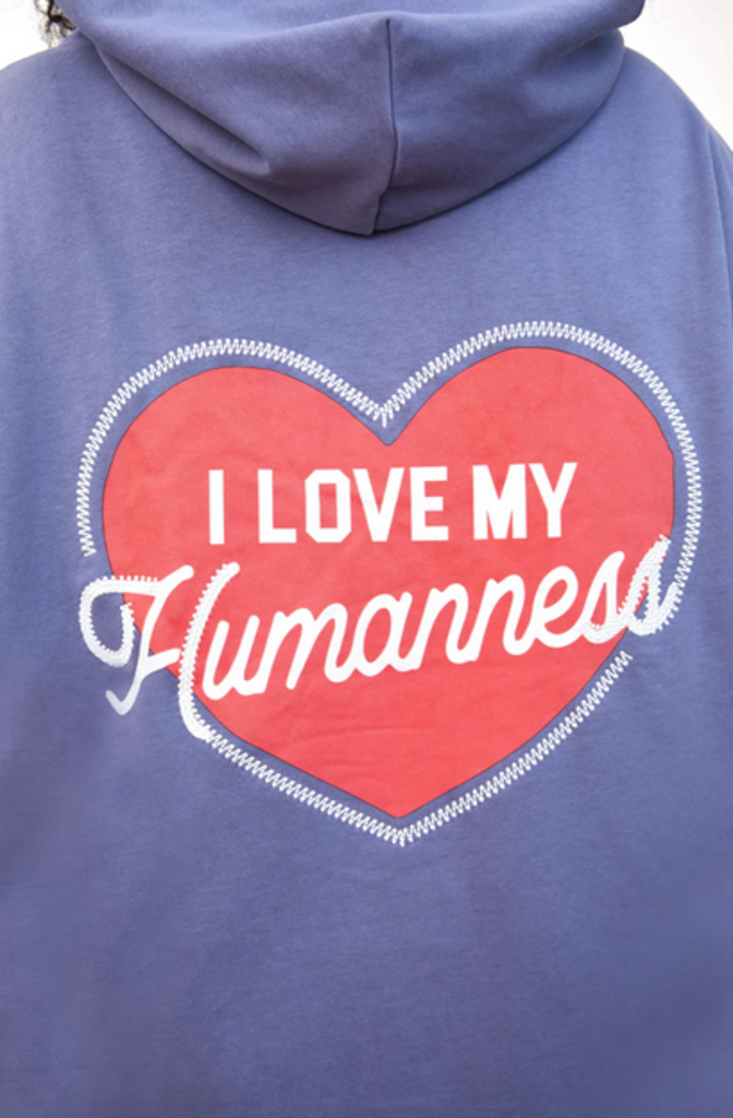 MAYFAIR I LOVE MY HUMANESS HOODIE